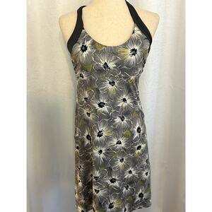 PATAGONIA Morning Glory Dress Size SMALL Seaflower Gray Shelf Bra Sundre…